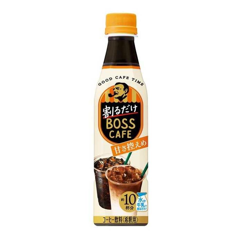 ◆サントリー 割るだけボスカフェ 甘さ控えめ 340ml【24個セット】