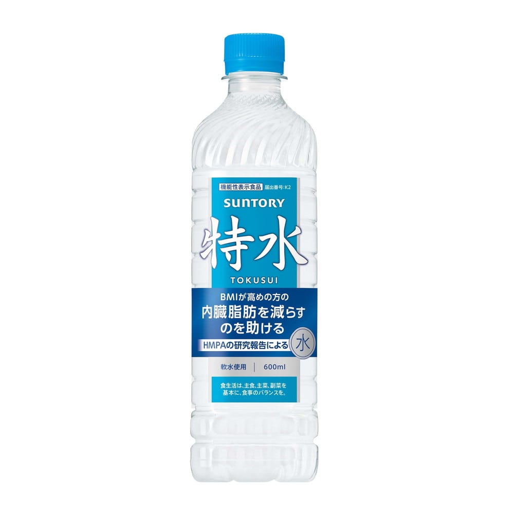 ◆[機能性表示食品]サントリー 特水 600ml   [24個セット]