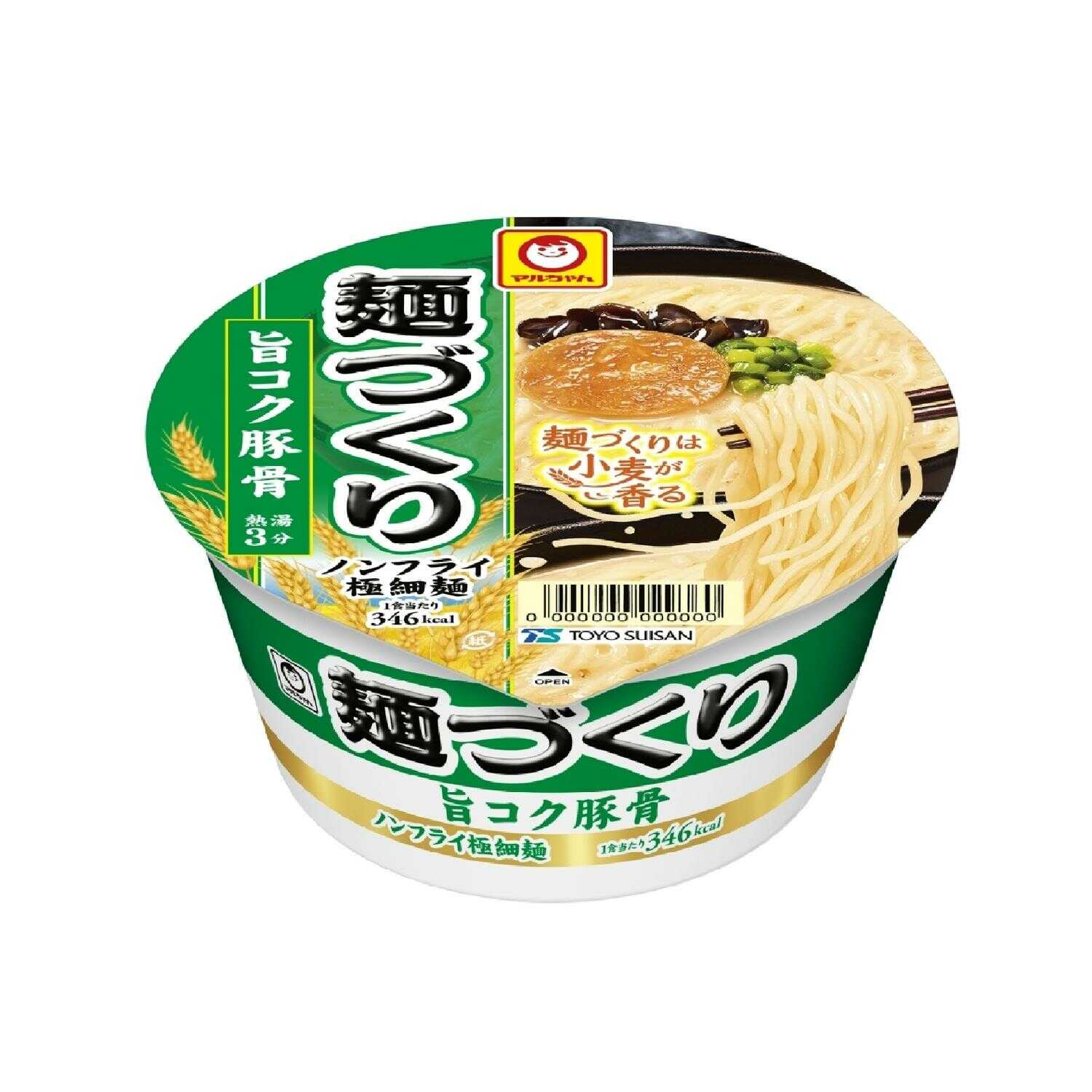 ◆東洋水産 マルちゃん 麺づくり 旨コク豚骨 87g   [12個セット]