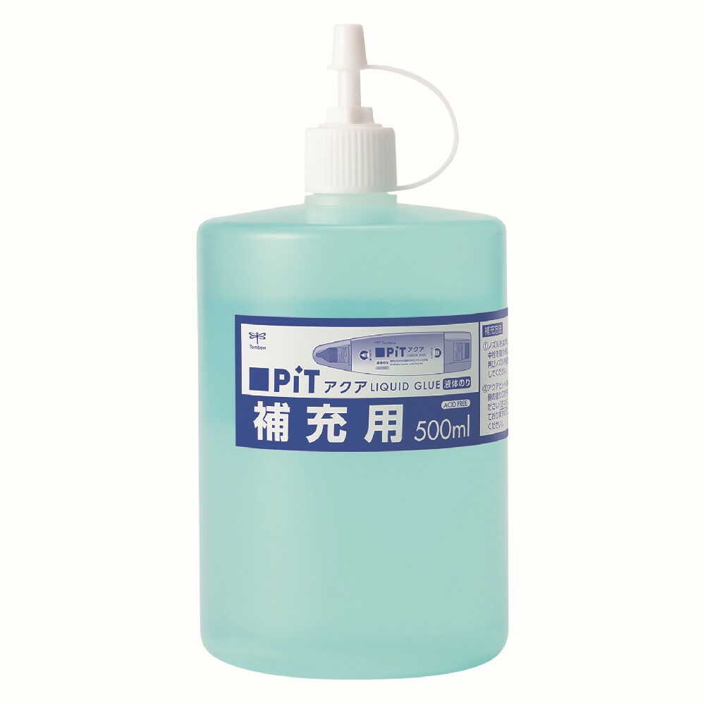 トンボ鉛筆 液体のり アクアピット 補充用 500ml