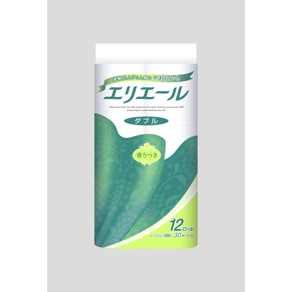 大王製紙 エリエールトイレットティシュー ダブル 12ロール   [6個セット]