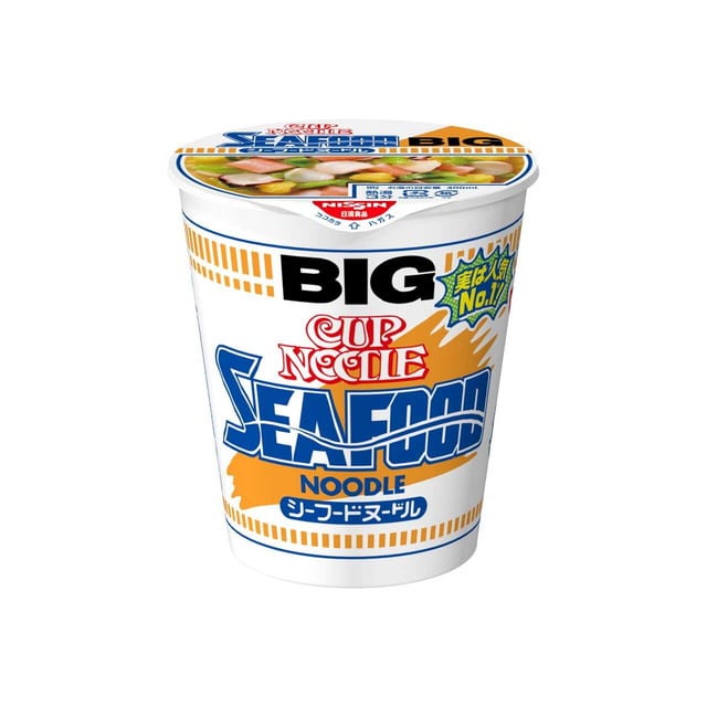 ◆日清 カップヌードルBIG シーフードヌードル 104g【12個セット】