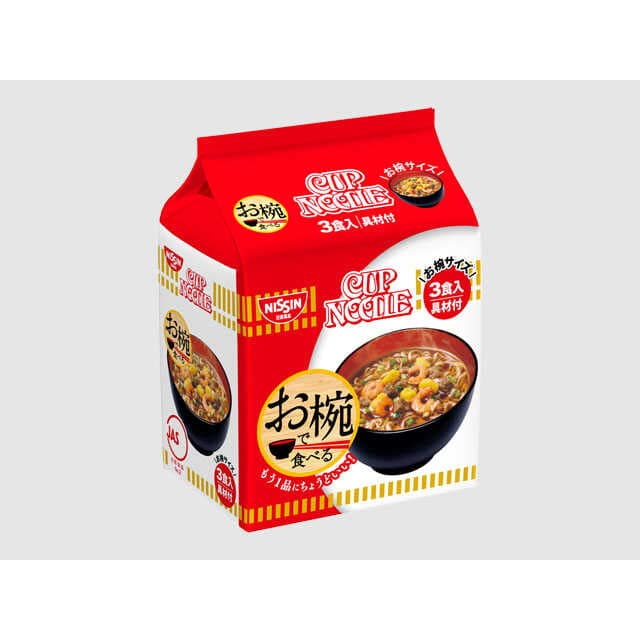 ◆日清 お椀で食べる カップヌードル 3食パック【9個セット】