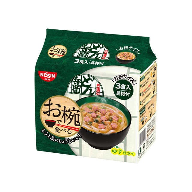 ◆日清 お椀で食べる どん兵衛 3食パック【9個セット】