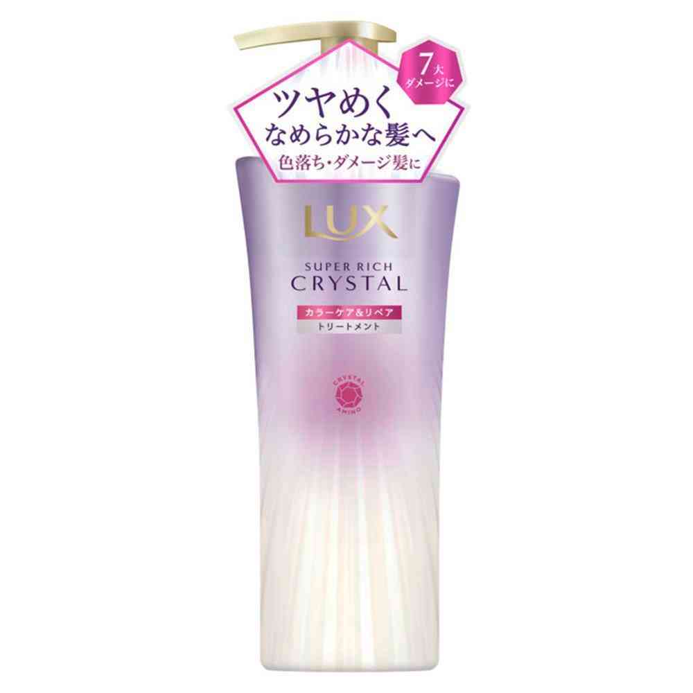 ユニリーバ ラックス スーパーリッチ クリスタル カラーケア＆リペア トリートメント ポンプ  450g