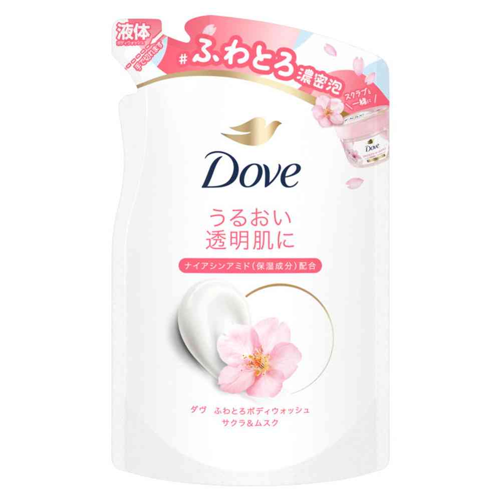 ユニリーバ ダヴ ふわとろボディウォッシュ サクラ＆ムスク つめかえ用 340g