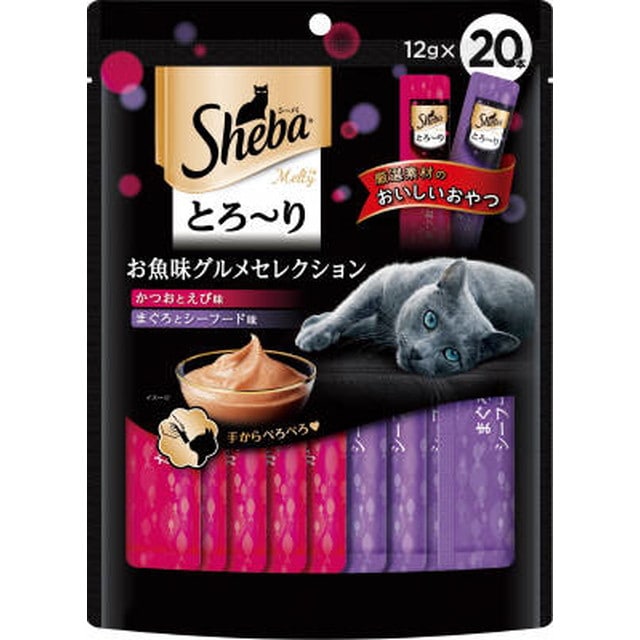 SMT35 シーバ とろ～り メルティ お魚味グルメセレクション 12g×20P