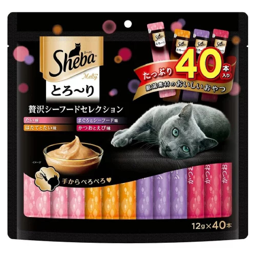 マース シーバ とろーり メルティ 贅沢シーフードセレクション 12g×40本