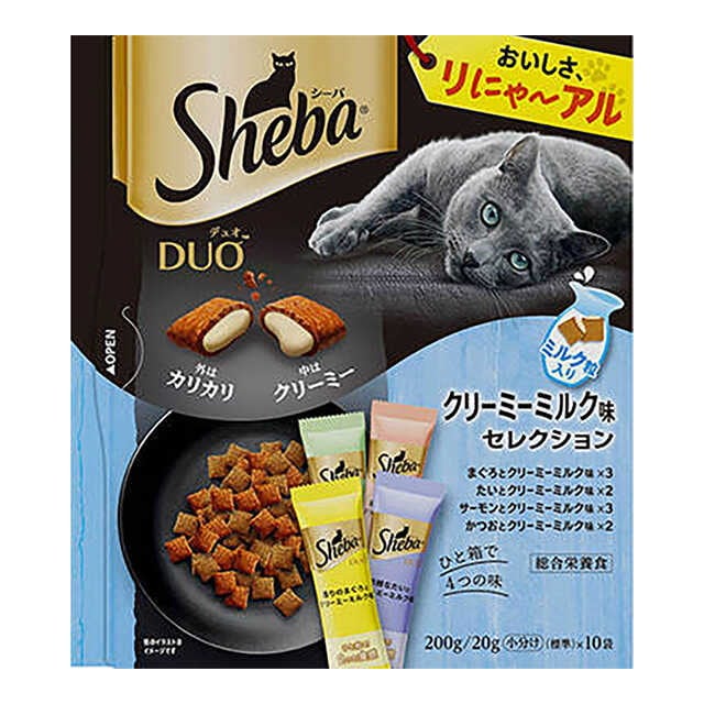 シーバデュオ クリーミーミルク味セレクション 200g