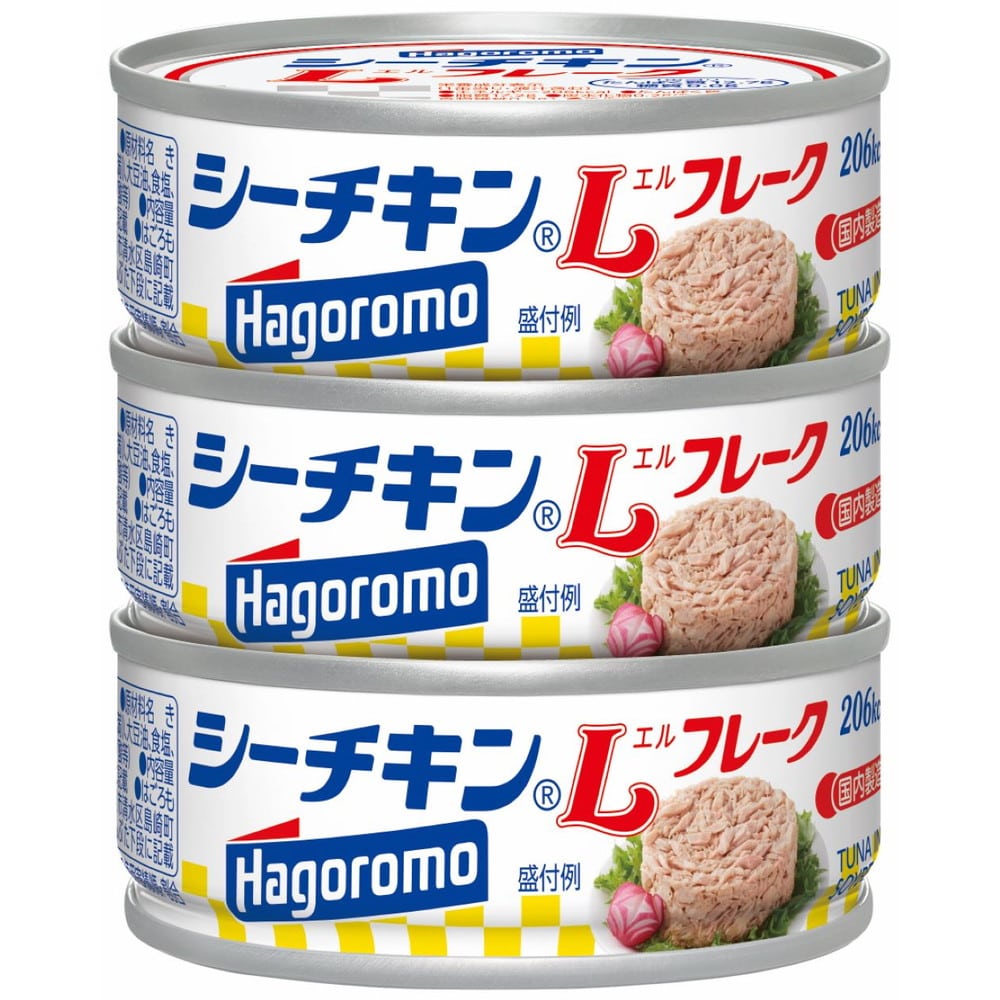◆はごろもフーズ シーチキン Lフレーク 3缶 70GX3缶   [24個セット]