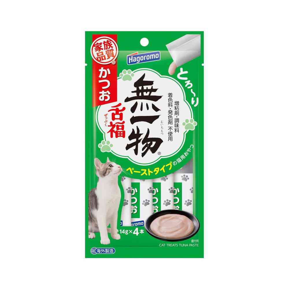 はごろもフーズ 無一物 舌福 かつお 14gx4本