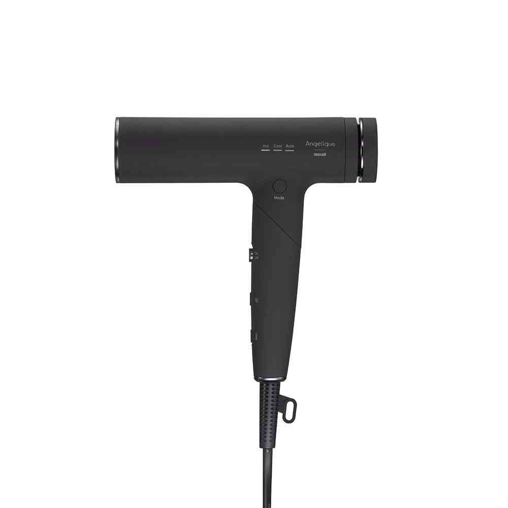 マクセル プラズマ イオン ヘアドライヤー Angelique MXDR-800A-BK ブラック 1台