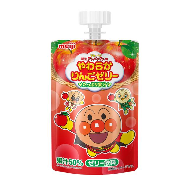 ◆明治 それいけ！アンパンマンのやわらかりんごゼリー   100g