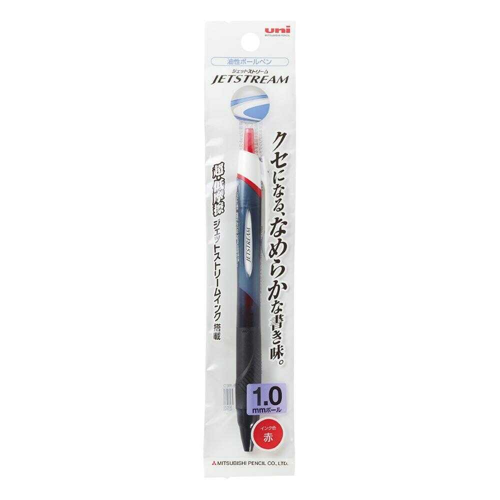 三菱鉛筆 ジェットストリーム 1.0mm 赤 1本