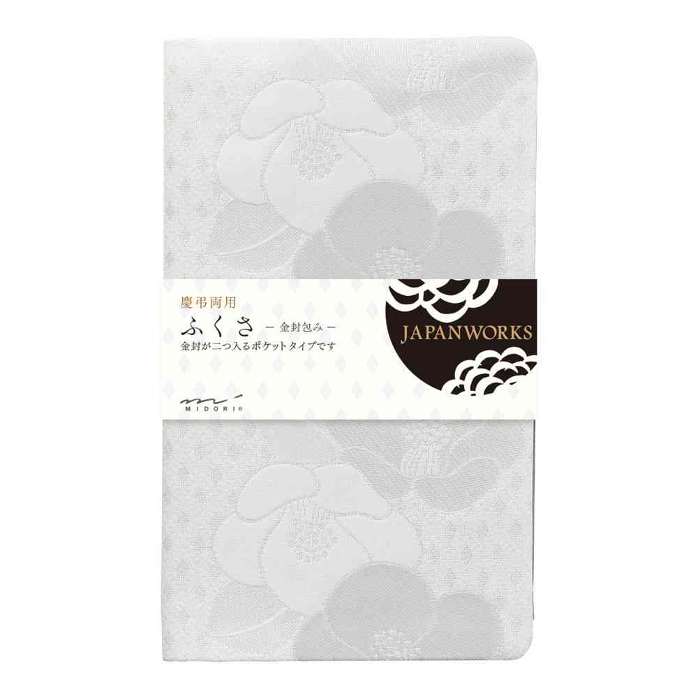ミドリ ふくさ315 雪椿柄 1個