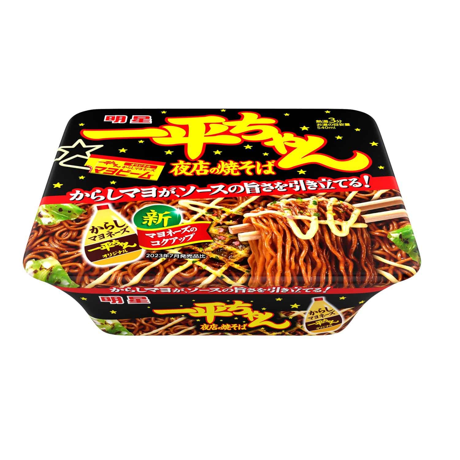 ◆明星 一平ちゃん夜店の焼そば 135g【12個セット】