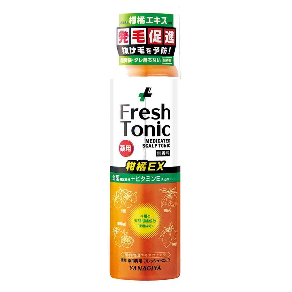 [医薬部外品]柳屋 薬用育毛 フレッシュトニック 柑橘EX ＜無香料＞ 190g