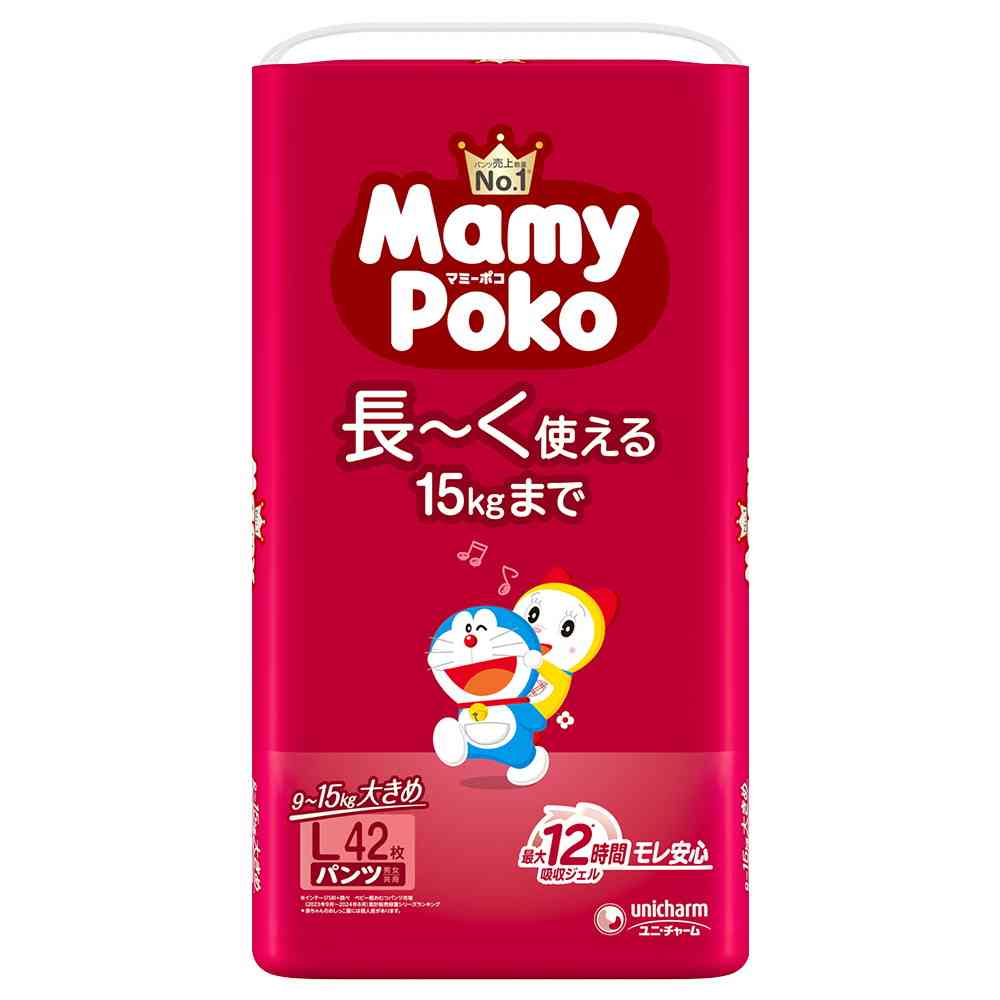 ユニ・チャーム マミーポコパンツ　ドラえもん　Ｌ ４２枚