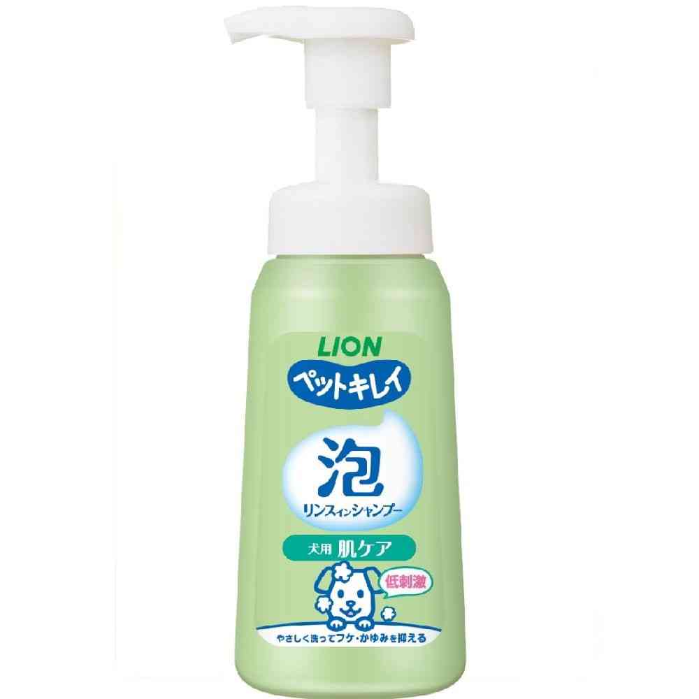 ライオン ペットキレイ 泡リンスインシャンプー 犬用 肌ケア 230ml