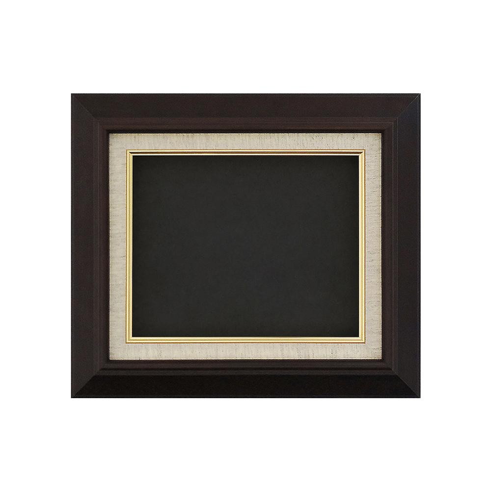 油縁(油絵額) KL-02 F3 ブラウン 【直送品】 返品・キャンセル・他商品と同時購入は不可
