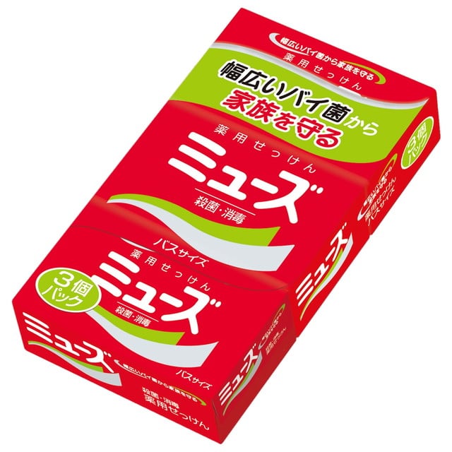ミューズ 石鹸バス 135g×3個パック【3個セット】
