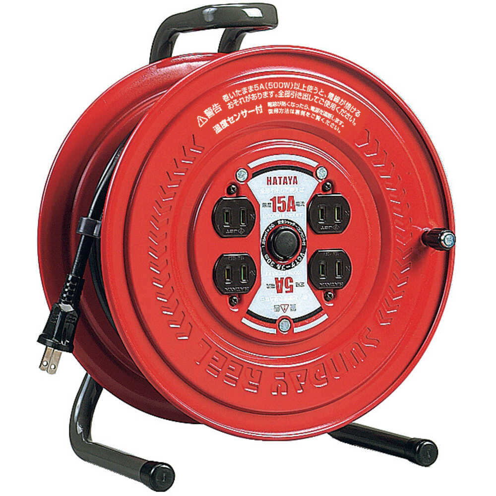 ハタヤ サンデーリール 単相100V 1.25SQ 30m 【直送品】 返品・キャンセル・他商品と同時購入は不可