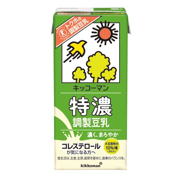 ◆【特定保健用食品】キッコーマン 特濃 調整豆乳 1.0L