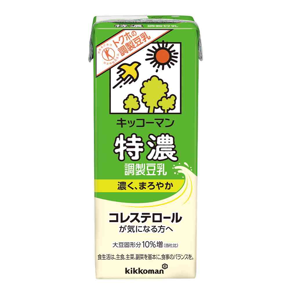 ◆キッコーマン 特濃調製豆乳 200ml   [18個セット]