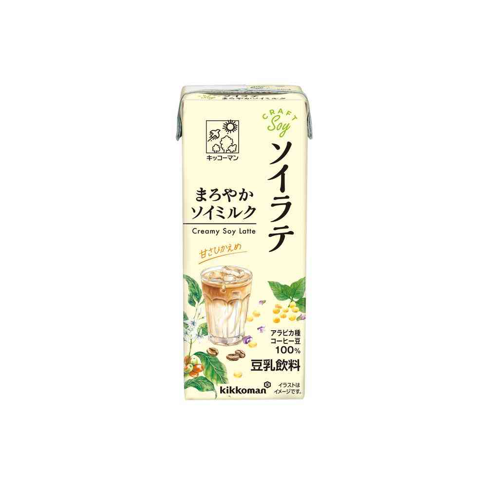 ◆キッコーマン ソイラテ まろやかソイミルク 200ml   [18個セット]