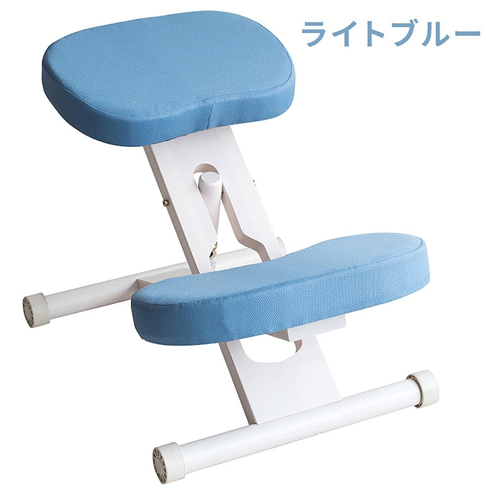 プロポーションチェア CH-N88W ホワイトライトブルー 組立必要【直送品】 返品・キャンセル・他商品と同時購入は不可