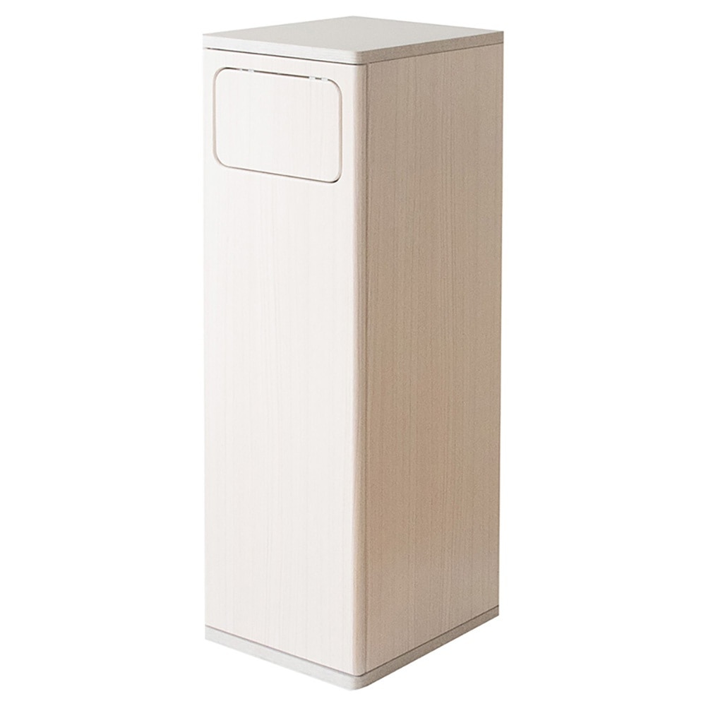プッシュ式ダストボックス エンプロー DB-800 WH 組立必要【直送品】 返品・キャンセル・他商品と同時購入は不可