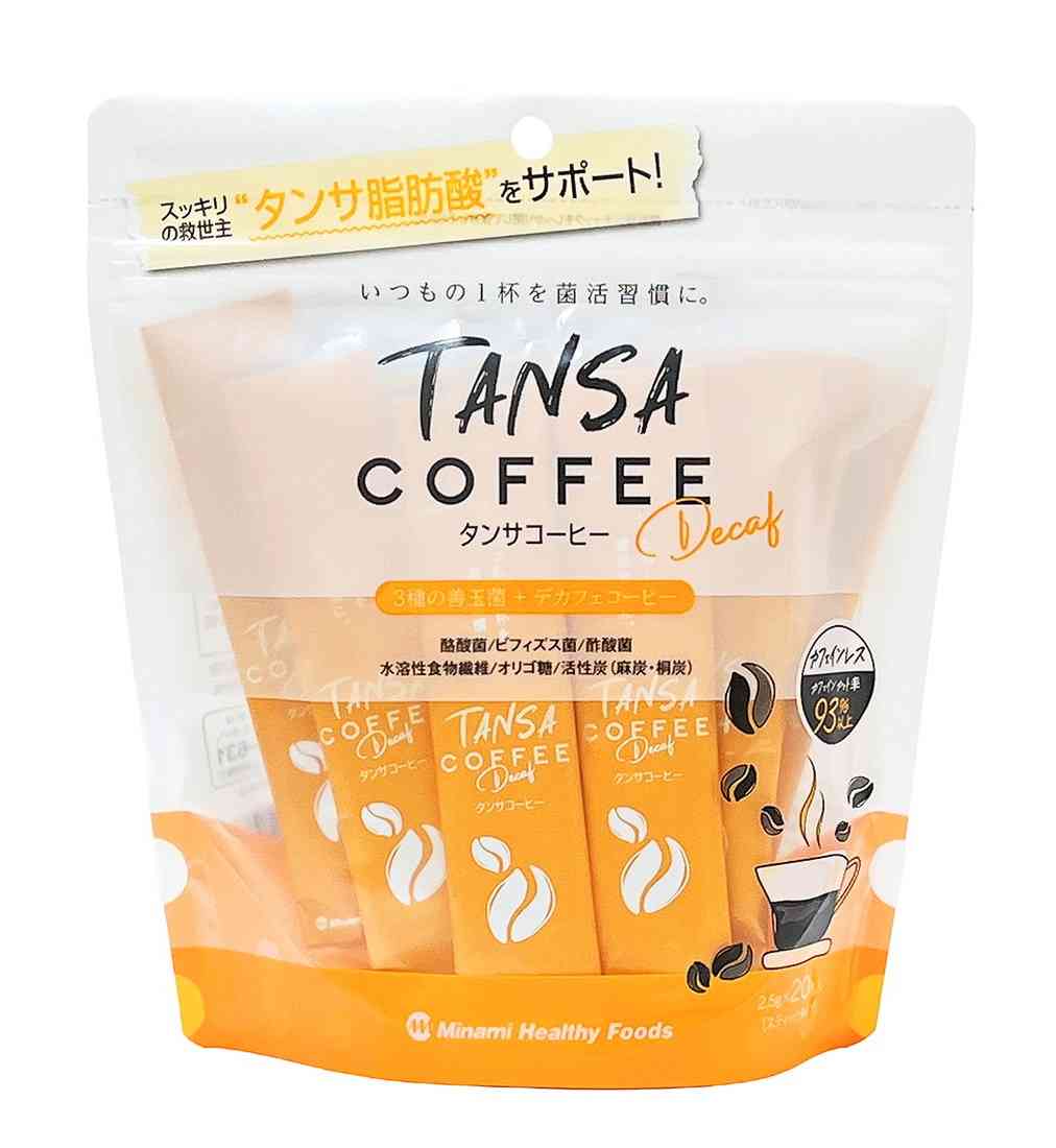 ◆ミナミヘルシーフーズ タンサコーヒー 20包