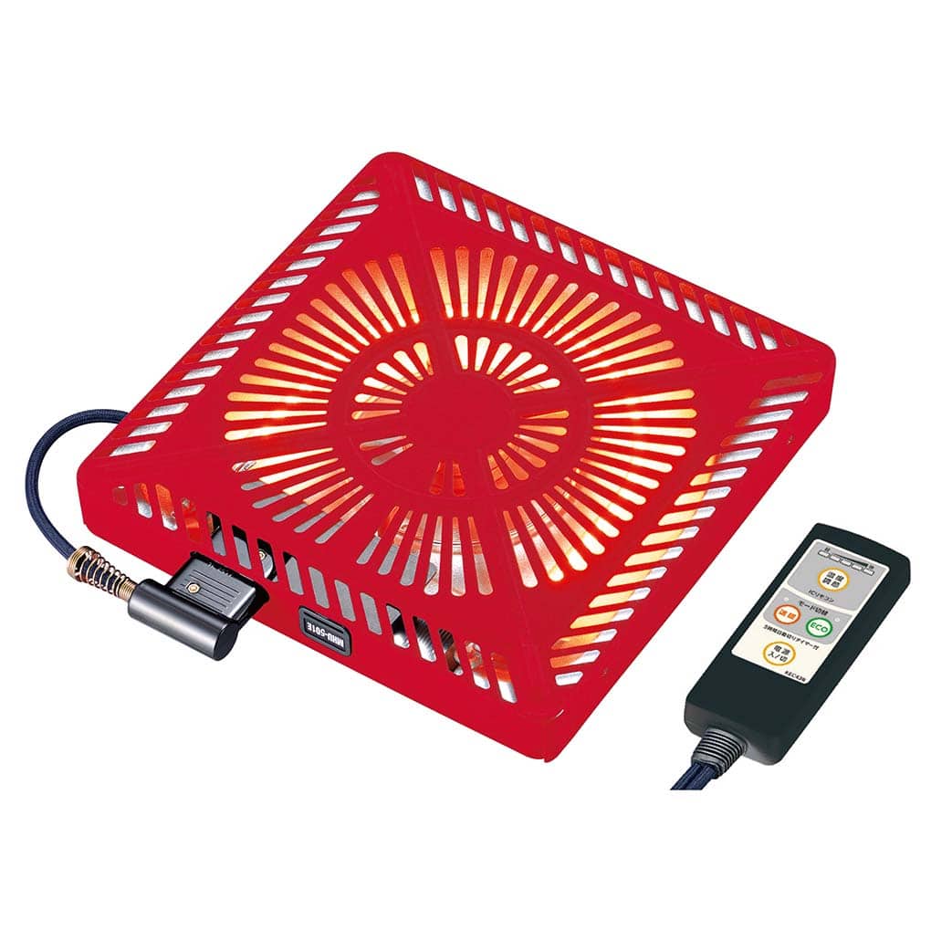 赤外線コタツ用ヒーター メトロレトロ MHU-501EC(K）【直送品】 返品・キャンセル・他商品と同時購入は不可