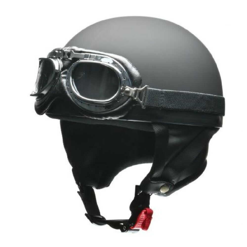 リ－ド工業 ビンテ－ジヘルメット マットブラック LL CR751MATBKLL