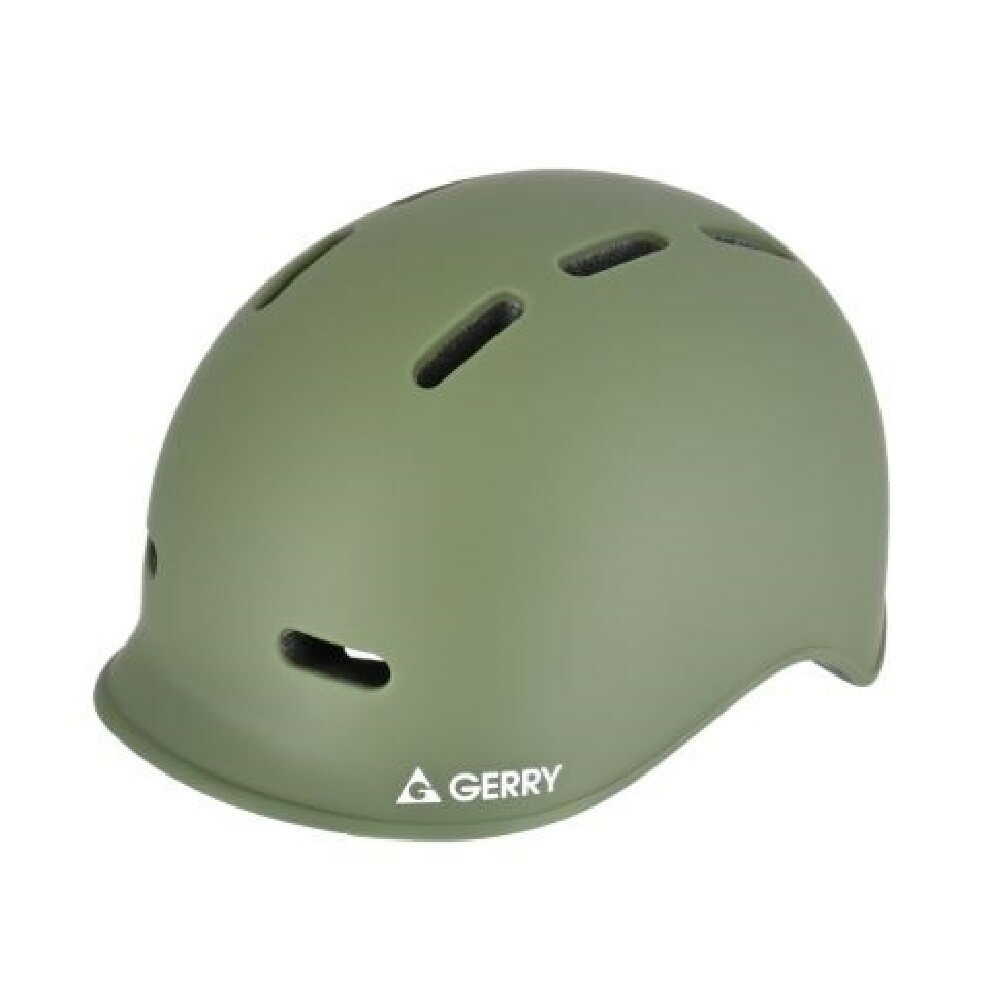 リ－ド工業 GERRY サイクルヘルメット マットオリ－ブ M GBH001MATOLVM