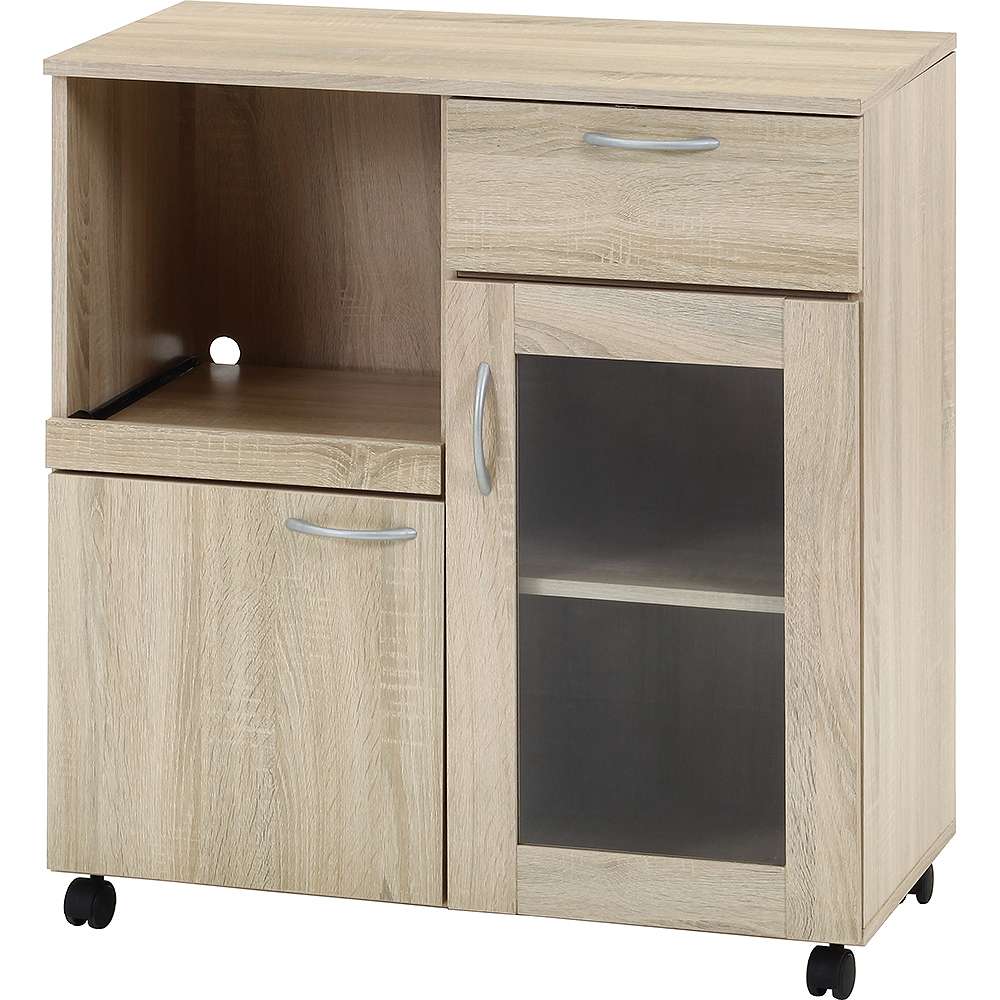 キッチンワゴン ホワイトオーク 70688 【直送品】 返品・キャンセル・他商品と同時購入は不可