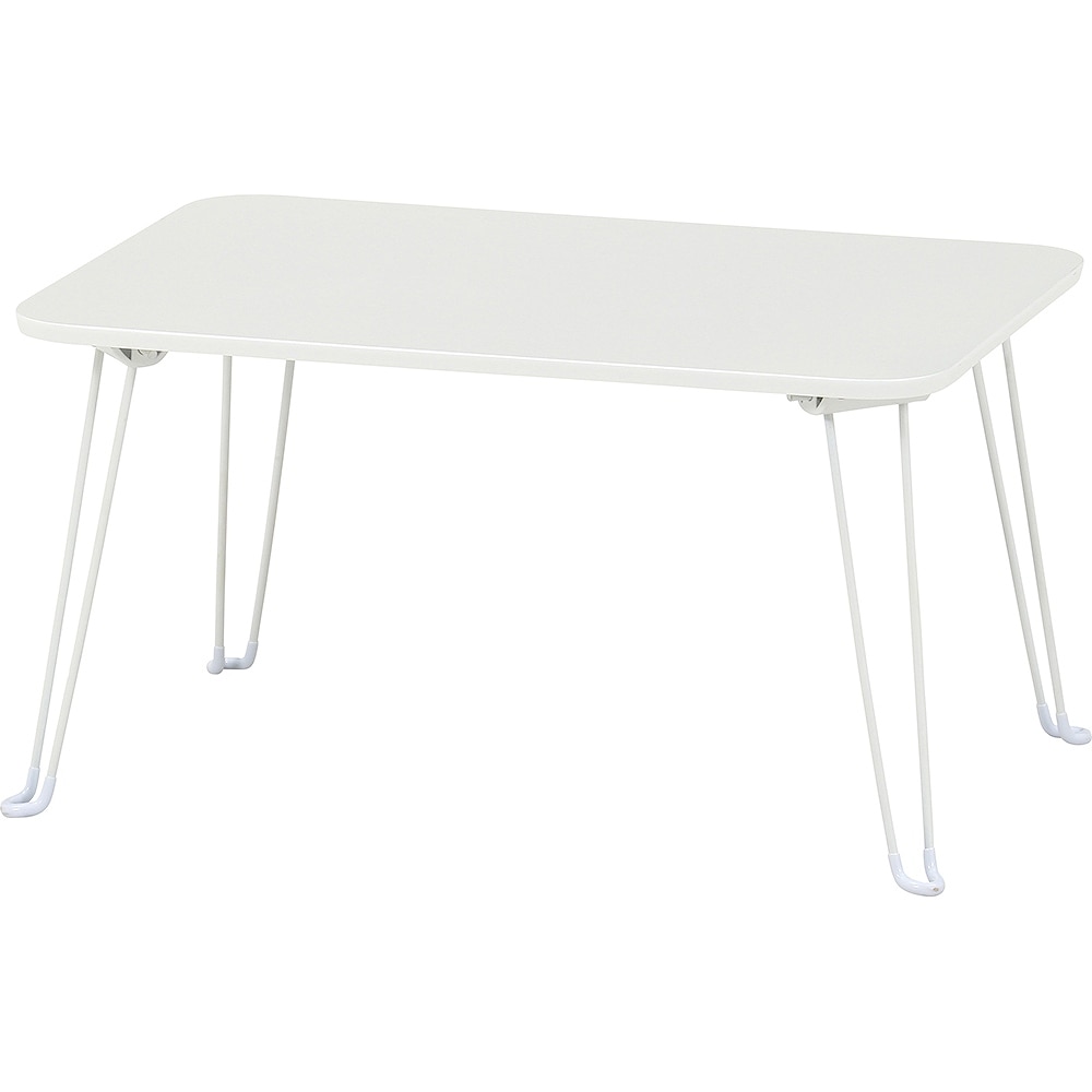 くすみカラーテーブル クレール 6040 ホワイト 85379 【直送品】 返品・キャンセル・他商品と同時購入は不可