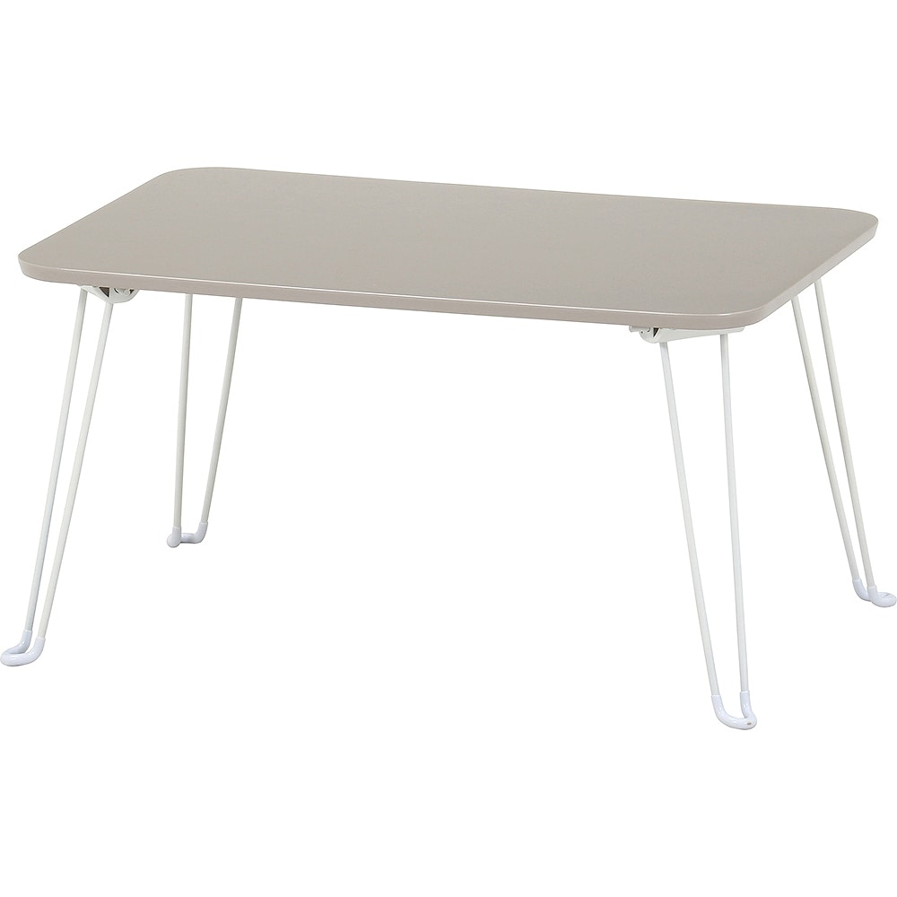 くすみカラーテーブル クレール 6040 グレージュ 85381 【直送品】 返品・キャンセル・他商品と同時購入は不可