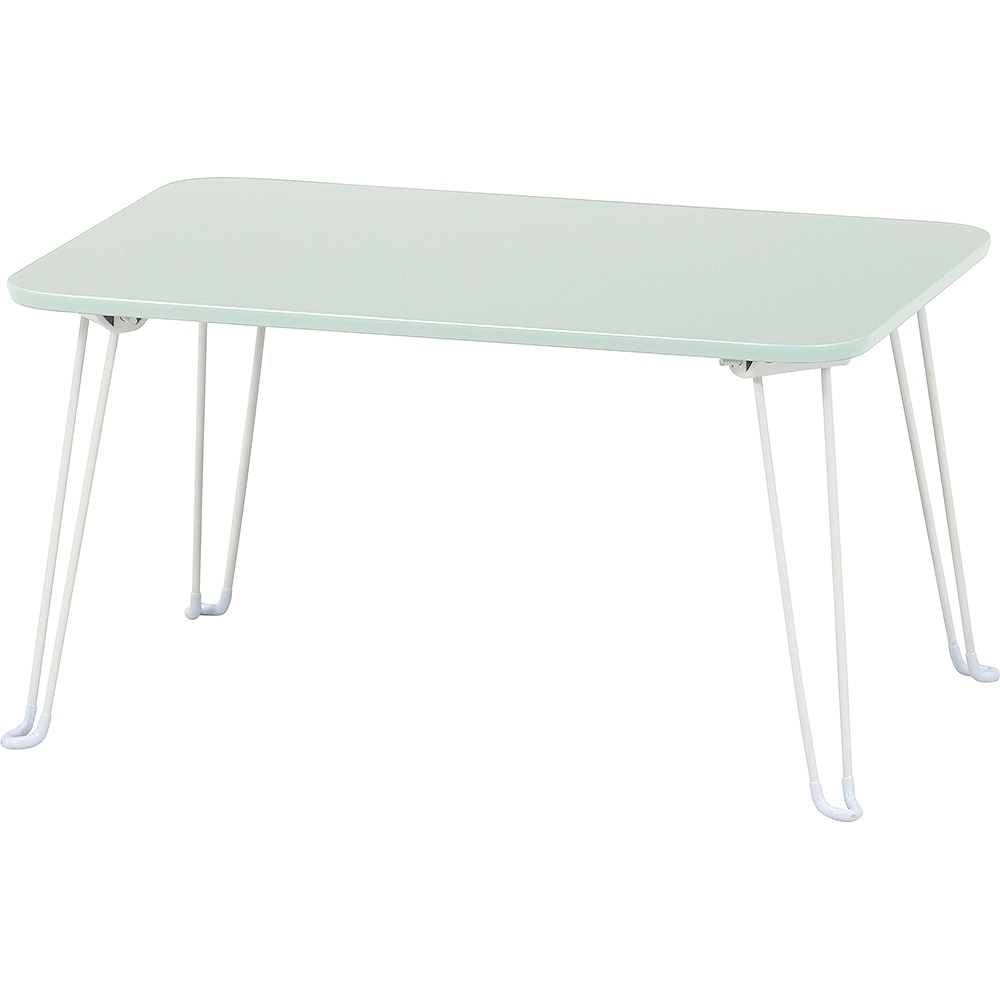 くすみカラーテーブル クレール 6040 グリーン 85382 【直送品】 返品・キャンセル・他商品と同時購入は不可