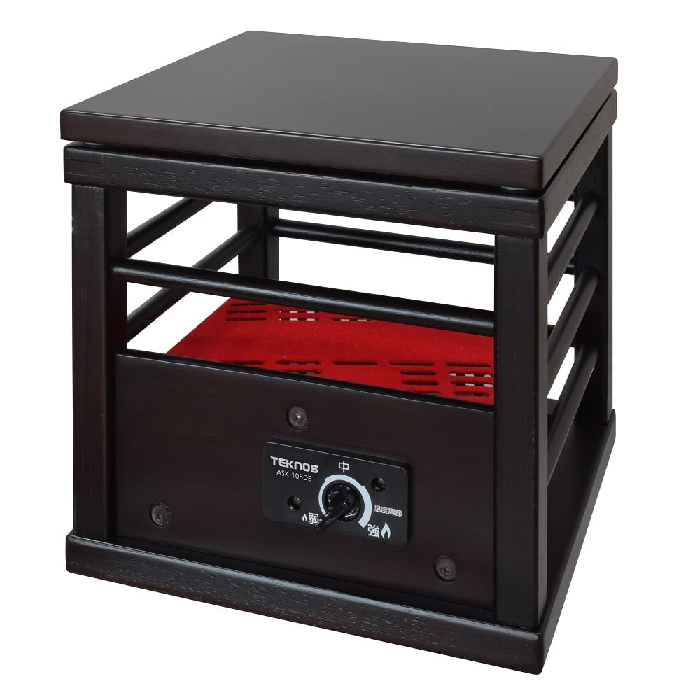 ASK-105DB 就寝用コタツ100W 天板付 【直送品】 返品・キャンセル・他商品と同時購入は不可