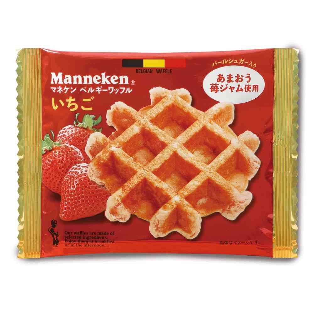 ◆マネケン いちごワッフル 1個   [12個セット]