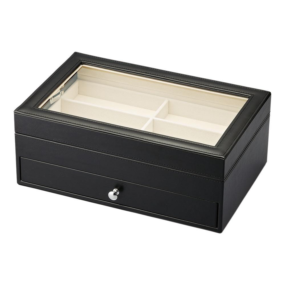 メガネコレクションBOX 12本収納 092196 【直送品】 返品・キャンセル・他商品と同時購入は不可