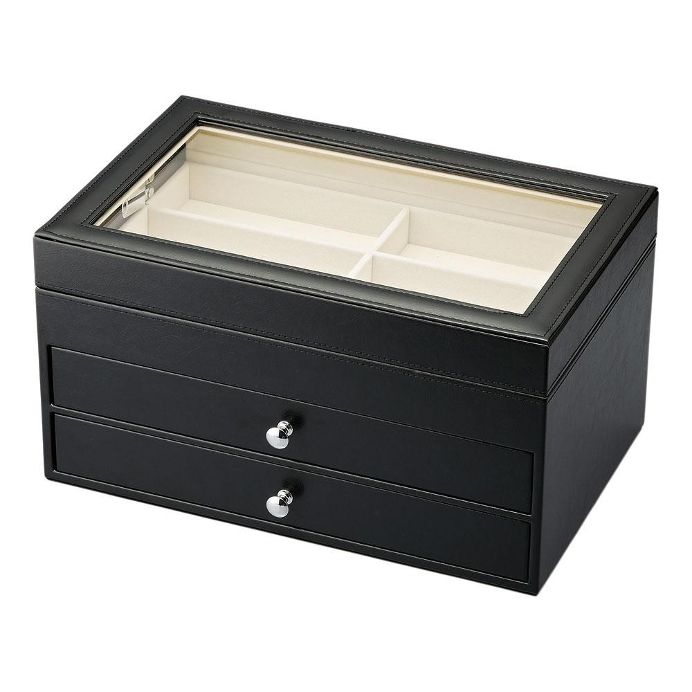 メガネコレクションBOX 18本収納 092197 【直送品】 返品・キャンセル・他商品と同時購入は不可