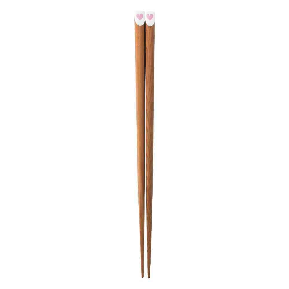 イシダ 箸 天平 プチハート 21cm 1膳
