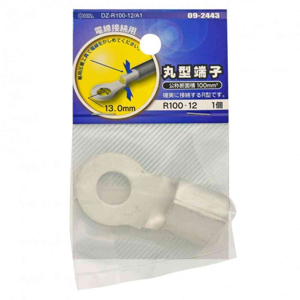 オーム電機 丸型端子 R100-12 DZ-R100-12／A1