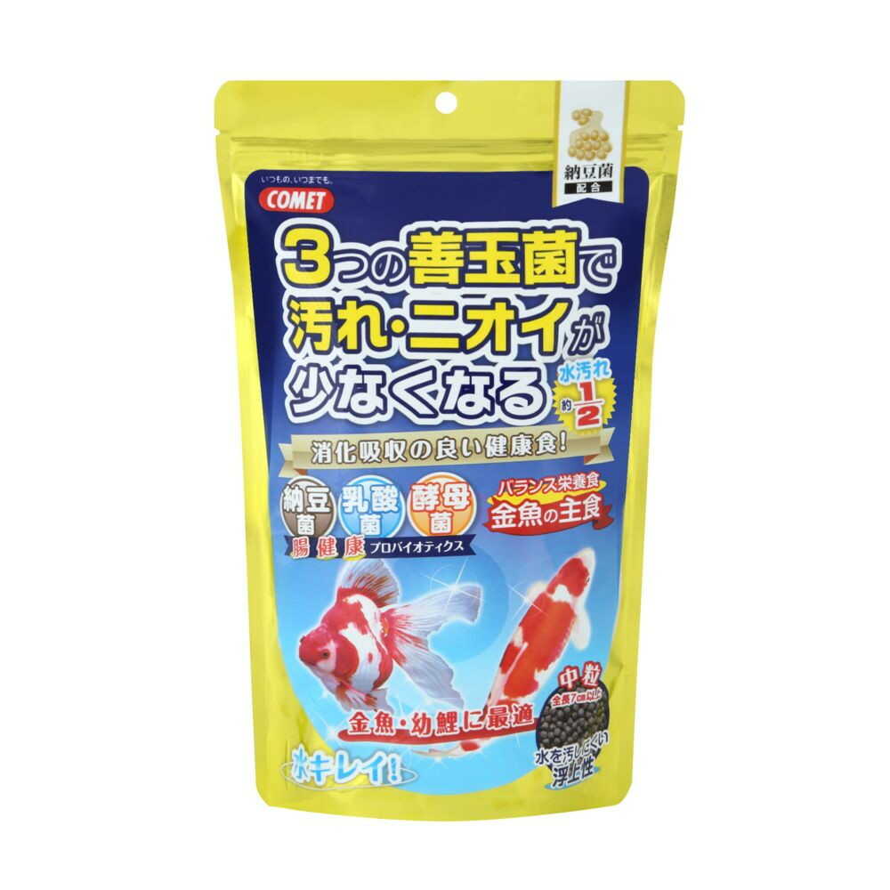 イトスイ 金魚の主食 納豆菌中粒 430g