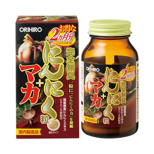 ◆オリヒロ 完全無臭にんにく粒 180粒