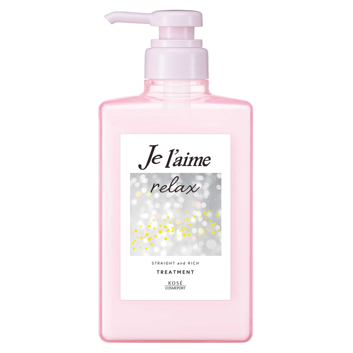 ジュレーム リラックス ミッドナイトリペア トリートメント ストレート＆リッチ 480ml