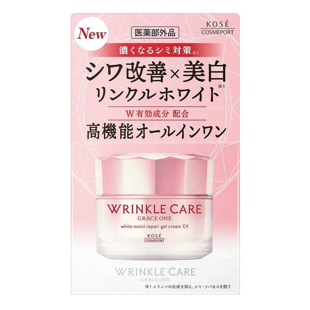 [医薬部外品]コーセーコスメポート グレイスワン リンクルケア ホワイト モイスト リペアジェルクリーム EX 100g