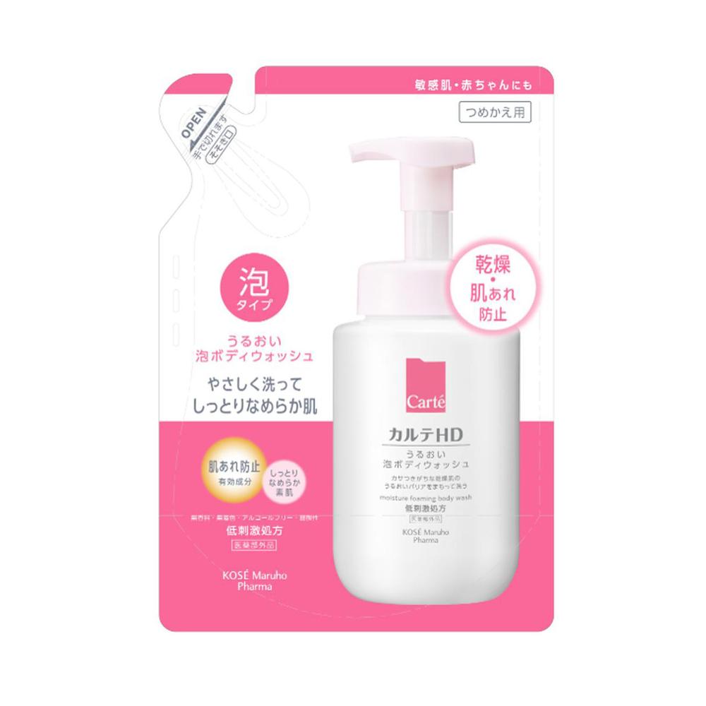 コーセー カルテHD モイスチュア 泡 ボディウォッシュ つめかえ 380ml
